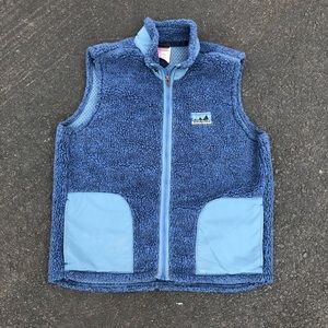 Retro 70's Style Patagonia Womens Deep Pile Vest M